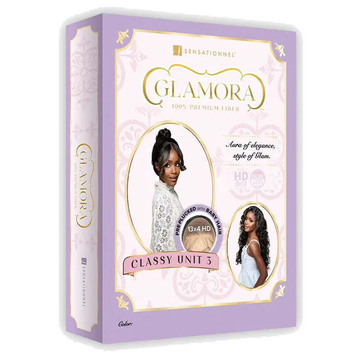 Sensationnel Glamora Glueless Pre-Styled 13x4 HD Lace Frontal Wig - CLASSY UNIT 3 - Image 7