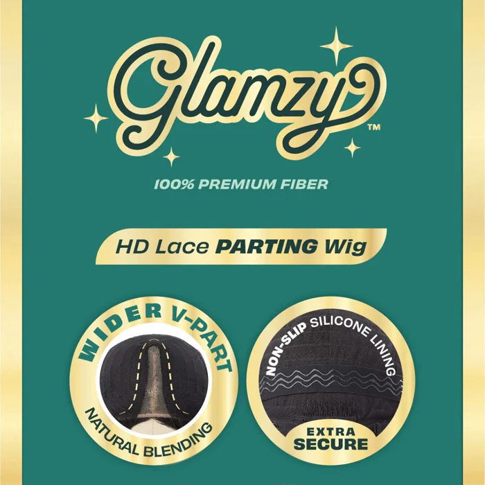 Sensationnel Glamzy Glueless HD V-Part Lace Wig - RANIA - Image 6