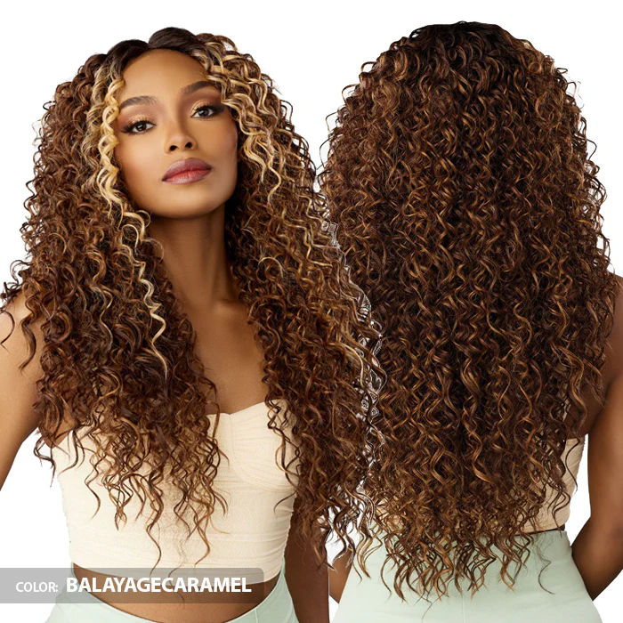 Sensationnel Glamzy Glueless HD V-Part Lace Wig - ZINNIA - Image 4