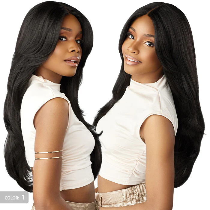 Sensationnel Glamzy Glueless V-Part HD Lace Parting Wig - ELYSIA - Image 3