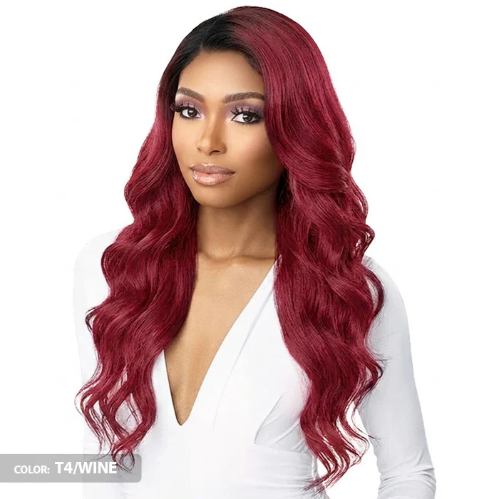 Sensationnel Human Hair Blend Butta Lace HD 5" Deep Parting Lace Front Wig - GLAM WAVE 24 - Image 2