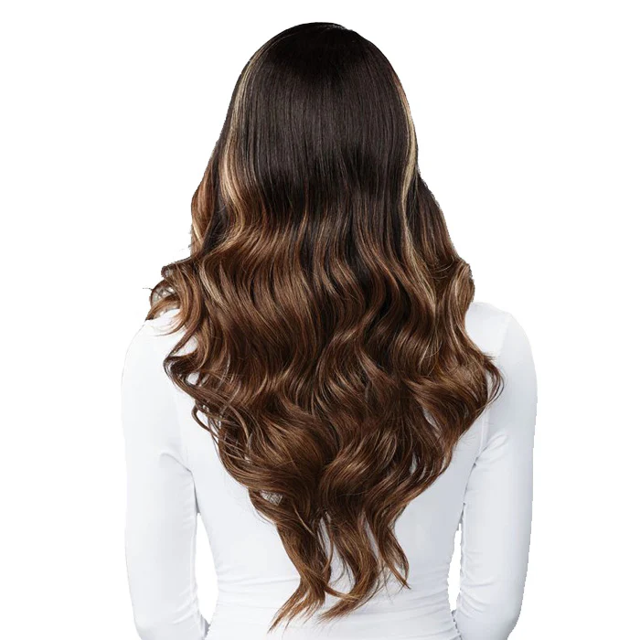 Sensationnel Human Hair Blend Butta Lace HD 5" Deep Parting Lace Front Wig - GLAM WAVE 24 - Image 5