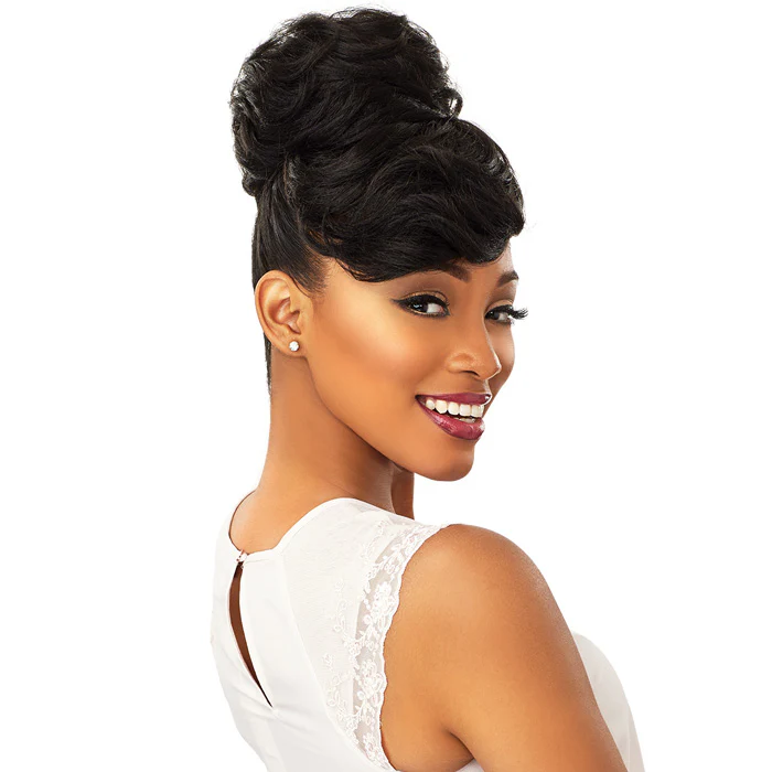 Sensationnel Instant Bun with Bangs CARLA