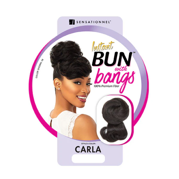Sensationnel Instant Bun with Bangs CARLA - Image 5