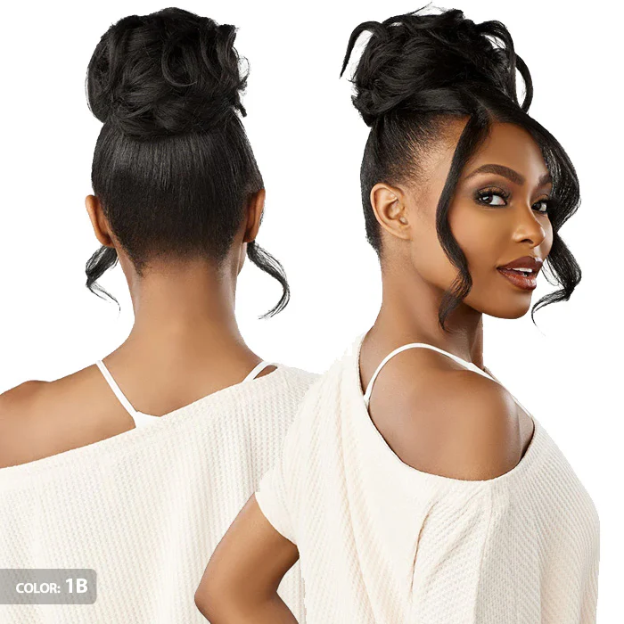 Sensationnel Lulu Bun HD Lace Parting Bang - UPDO UNIT 12 - Image 3