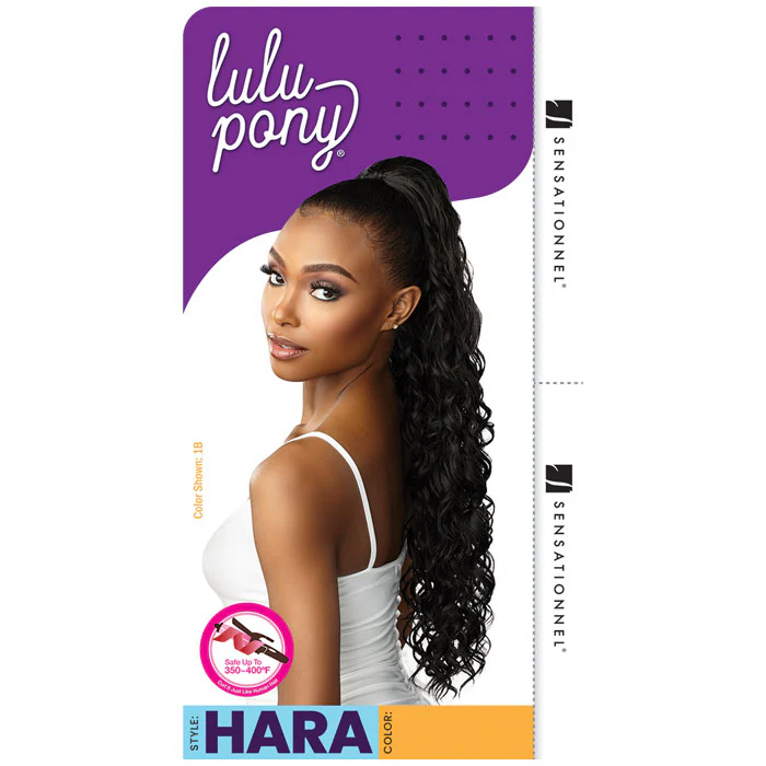 Sensationnel Lulu Pony Drawstring Ponytail - HARA - Image 5