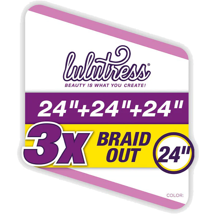 Sensationnel Lulutress Fully Folded Braid Bundle - 3X BRAID OUT 24" - Image 7