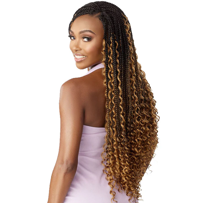 Sensationnel Lulutress Pre-Looped Crochet Braids - BOHO BOX BRAID 28" 3X - Image 3