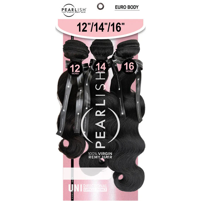 Sensationnel Pearlish 100% Virgin Remy Hair Weave - EURO BODY (MULTI)