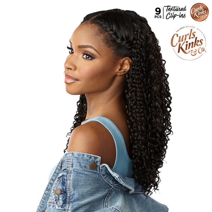 Sensationnel Premium Fiber Curls Kinks & Co Textured Clip-In Weave - DREAM CHASER 14" - Image 3