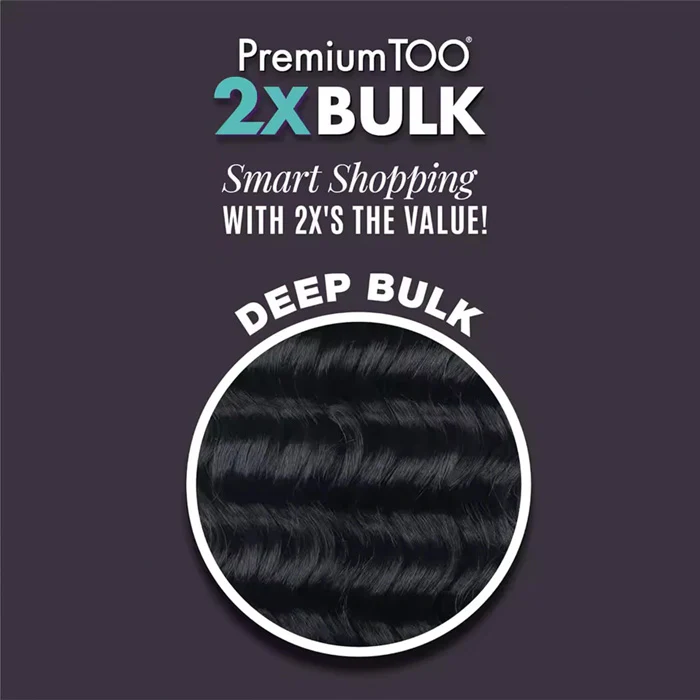 Sensationnel Premium Too Human Hair Blend Braids - 2X DEEP BULK 14" - Image 3