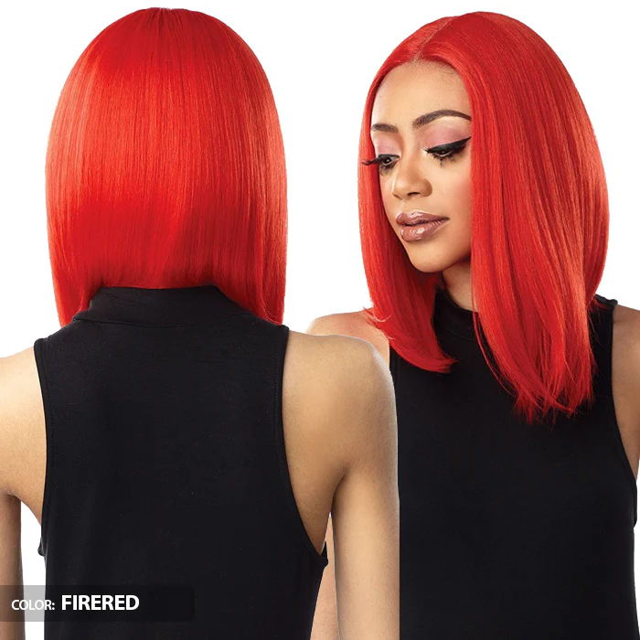 Sensationnel Shear Muse Empress HD Deep Parting Lace Front Wig - KIMORA - Red Krush - Image 4