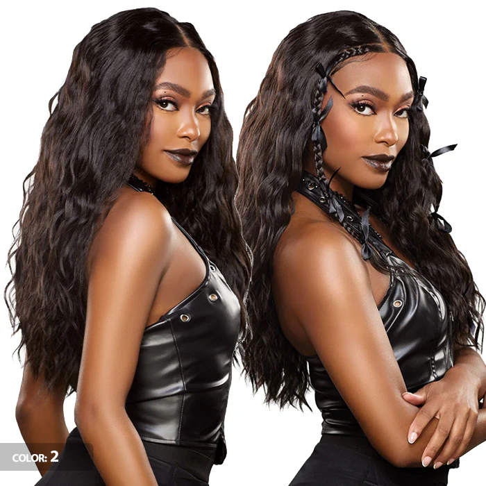 Sensationnel Shear Muse Hex Doll Glueless 13x4 HD Lace Frontal Wig - KAI - Image 4