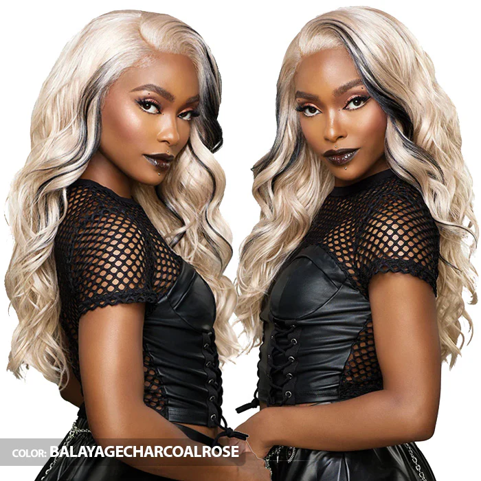 Sensationnel Shear Muse Hex Doll Glueless 13x4 HD Lace Frontal Wig - RAVEN - Image 4