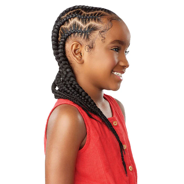 Sensationnel X Pression Crochet Braids - 3X KIDS PRE-STRETCHED 28" - Image 2