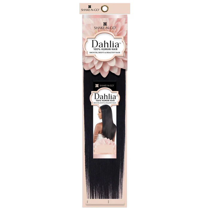 Shake N Go Dahlia 100% Human Hair Extensions Weave - YAKY 10/12/14/16/18 - Image 4