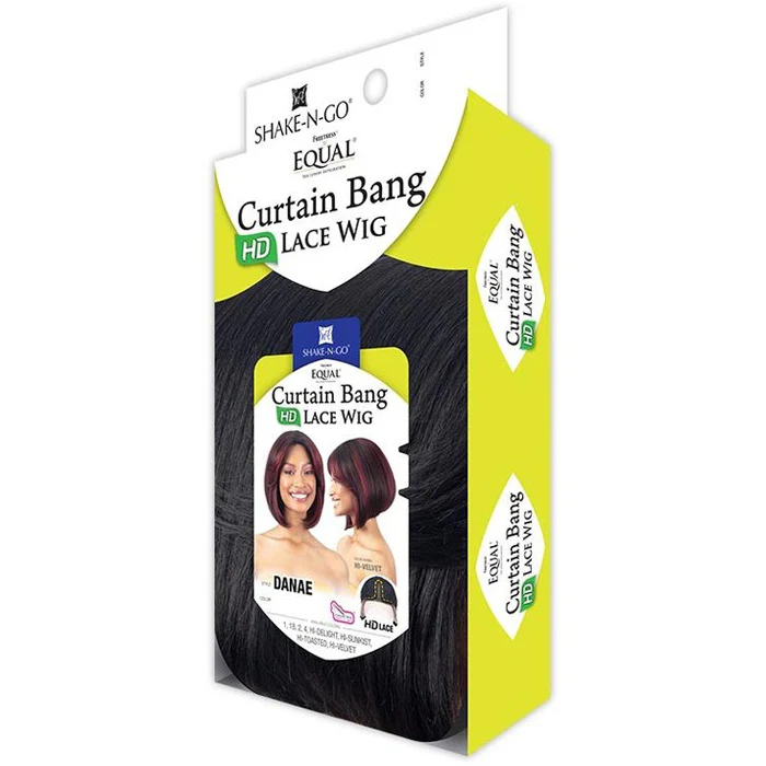 Shake-N-Go Equal Curtain Bang HD Deep Parting Lace Wig - DANAE - Image 7