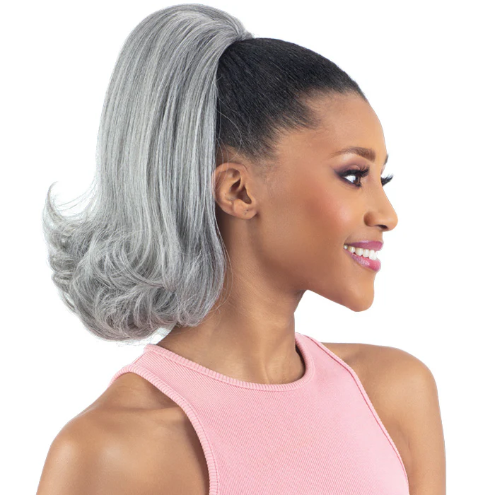 Shake N Go Equal Lite Drawstring Ponytail - BARBIE 12" - Image 4