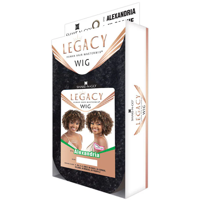 Shake N Go Legacy Human Hair Mastermix Full Wig - ALEXANDRIA - Image 7
