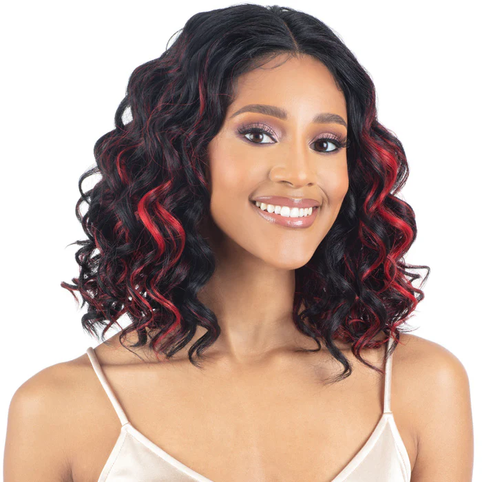 Shake N Go Legacy Human Hair Mastermix HD Deep Lace Parting Front Wig - FLORA - Image 4