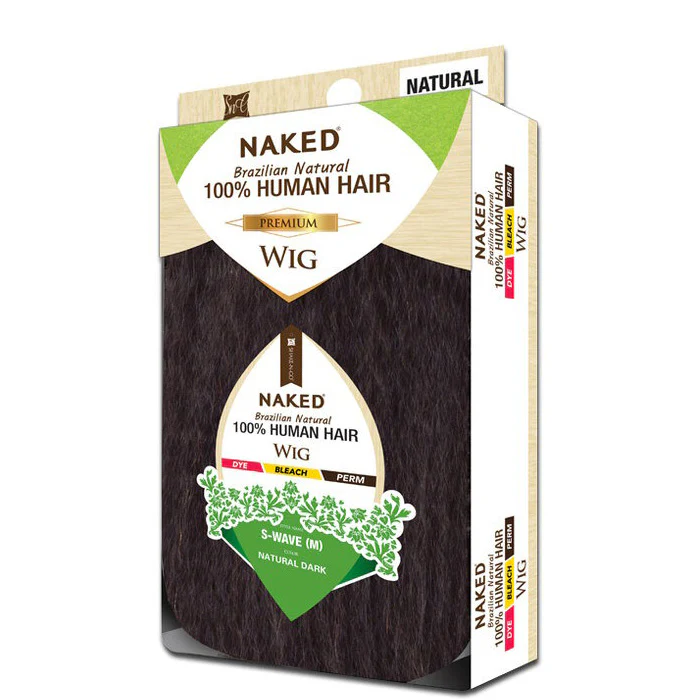 Shake-N-Go Naked Brazilian Natural 100% Human Hair Full Wig S-WAVE (M) - Image 2