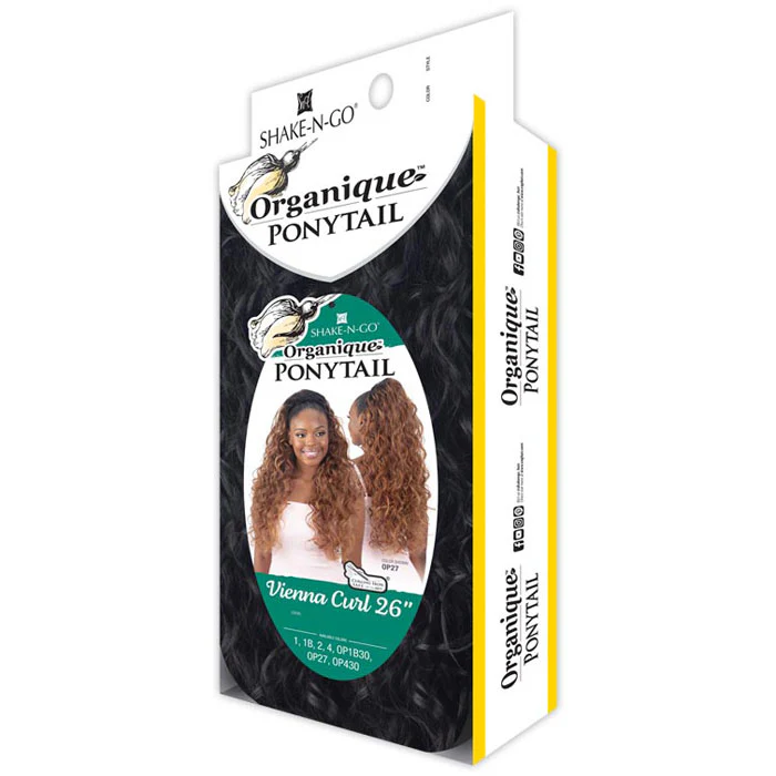 Shake N Go Organique Ponytail - VIENNA CURL 26" - Image 5