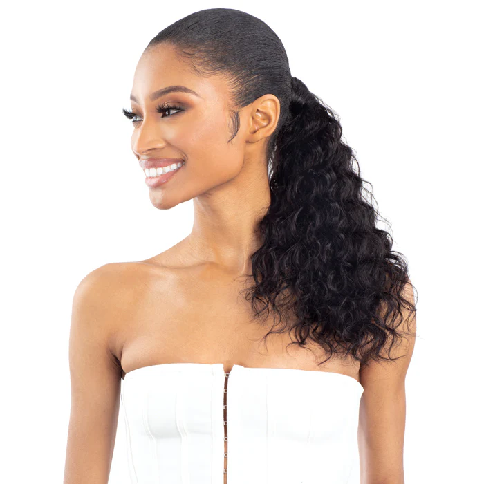 Shake N Go Secret Pocket Pony Pro Human Hair Wrap Ponytail - HH DEEP 18"