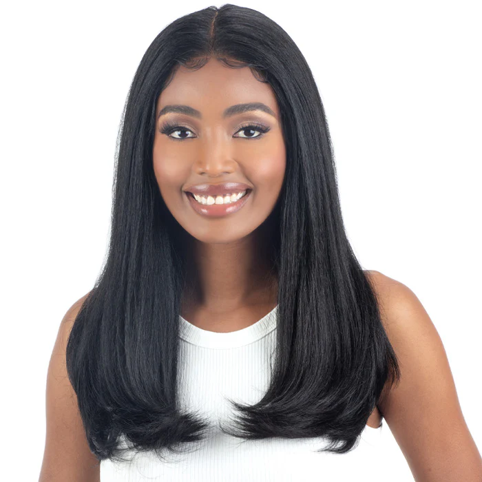 Shake N Go Snatched Glueless HD 5" Deep Parting Lace Wig - SILK PRESSED - Image 6