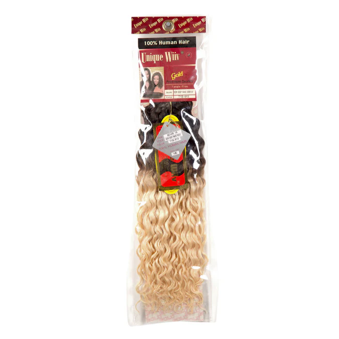 Unique Wiiv Human Hair Braid/Bulk - NEW DEEP WAVE 18/24" - Image 3