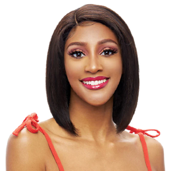 Vanessa 100% Brazilian Human Hair Swissilk Lace Front Side Part Wig - TCH ILONA