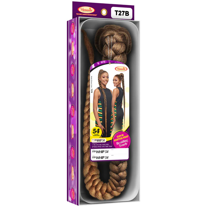 Vanessa Braiding Touch Clip In Wrap Ponytail - STB WHIP 54 - Image 6
