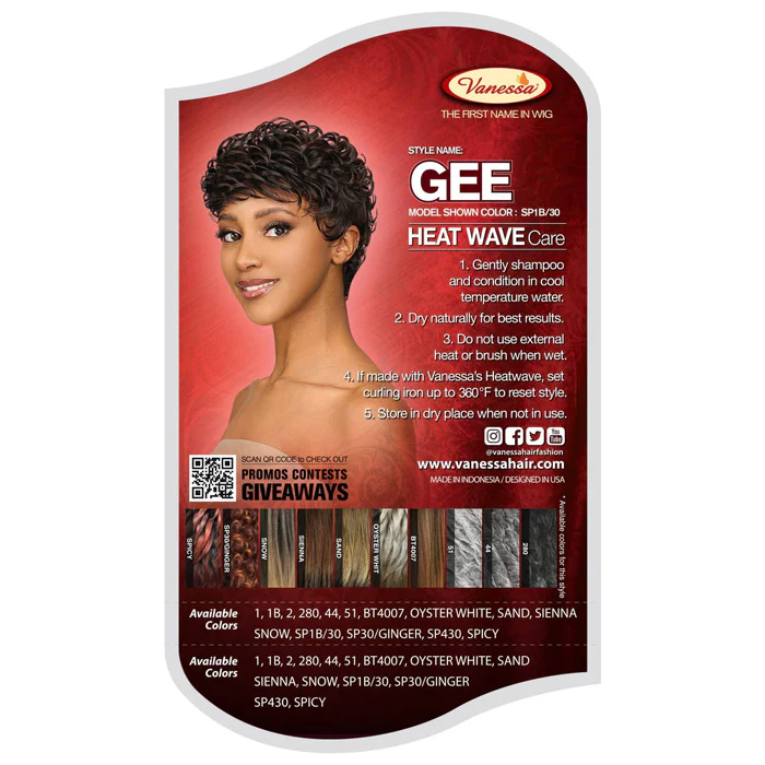 Vanessa Fashion Full Wig - GEE - Image 4