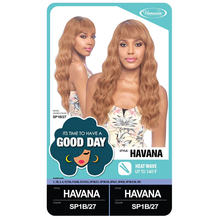 Vanessa Good Day Full Wig - HAVANA - Image 4