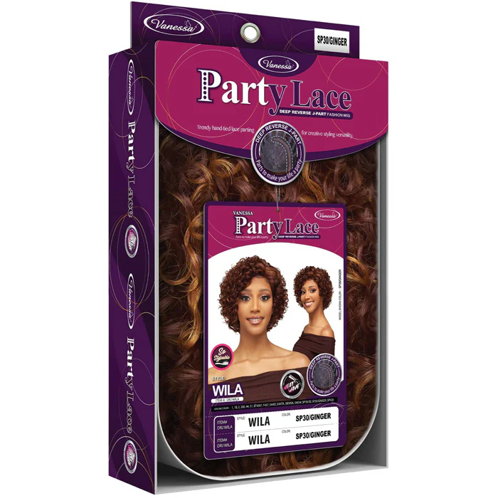 Vanessa Party Lace J-Part Lace Wig - WILA - Image 5