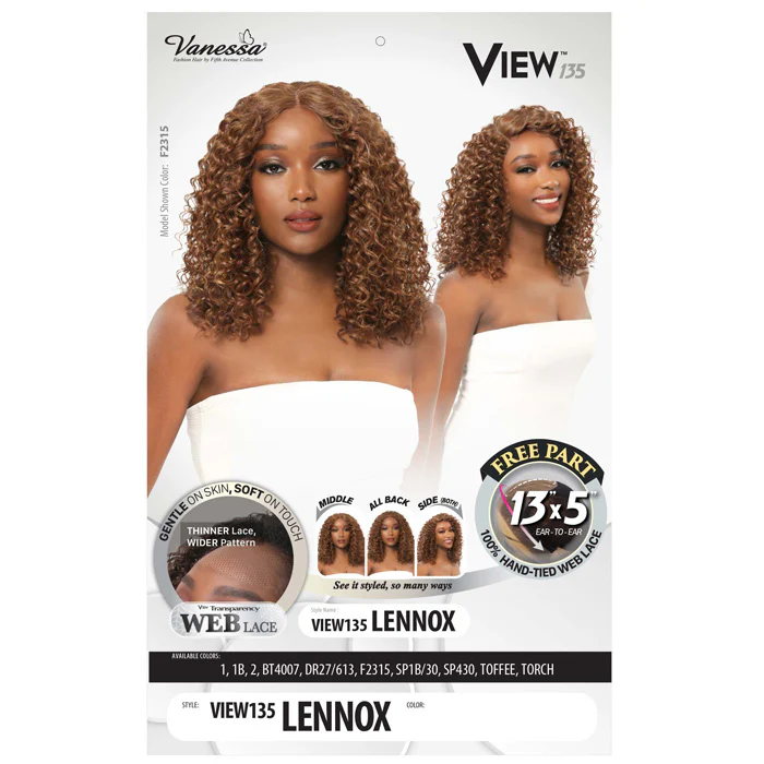Vanessa View 135 Glueless HD 13x5 Lace Frontal Wig -  LENNOX - Image 4