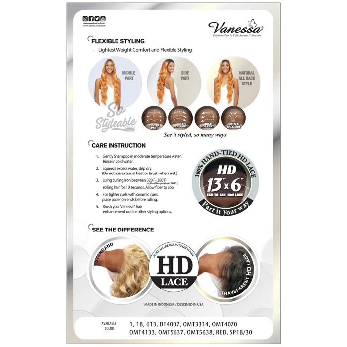 Vanessa View 136 HD 13x6 Lace Front Wig - VIEW136 TAGO - Image 5