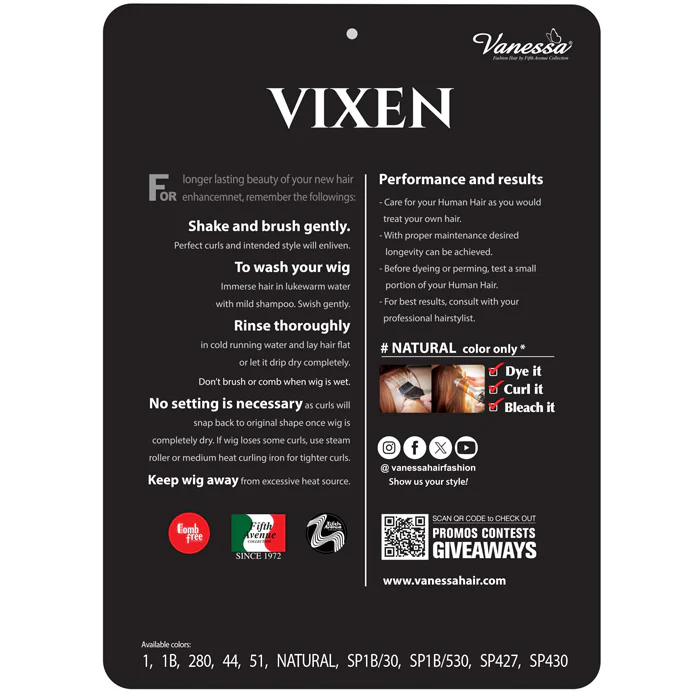 Vanessa Vixen 100% Human Hair Deep J-Part Lace Wig - HJH DAMIA - Image 4