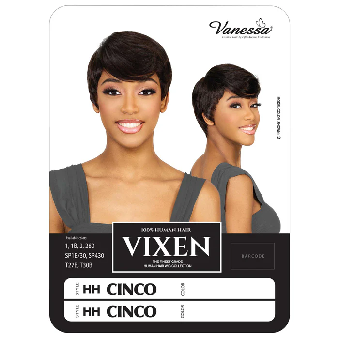 Vanessa Vixen 100% Human Hair Full Wig - HH CINCO - Image 3