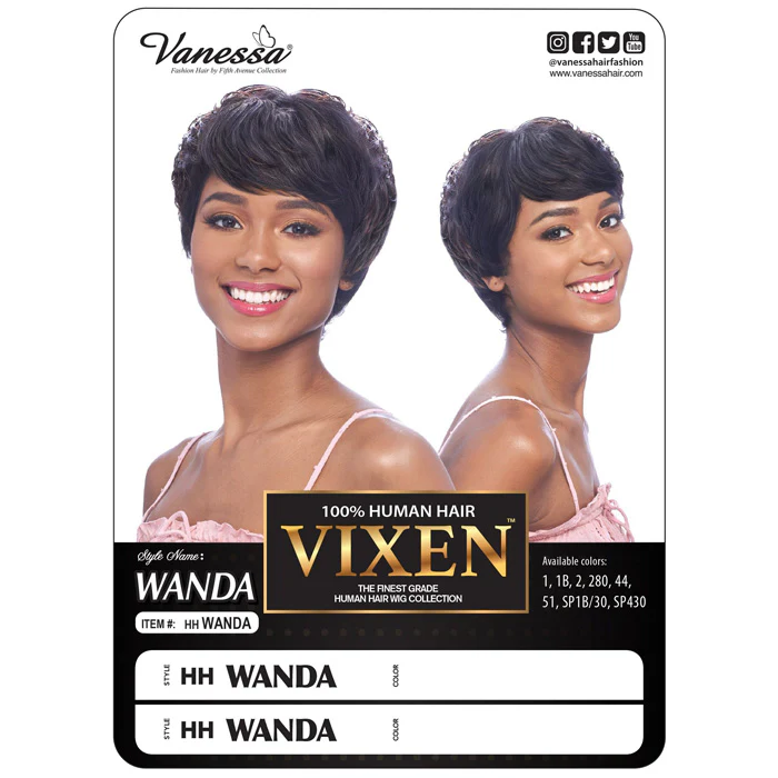 Vanessa Vixen 100% Human Hair Full Wig - HH WANDA - Image 5
