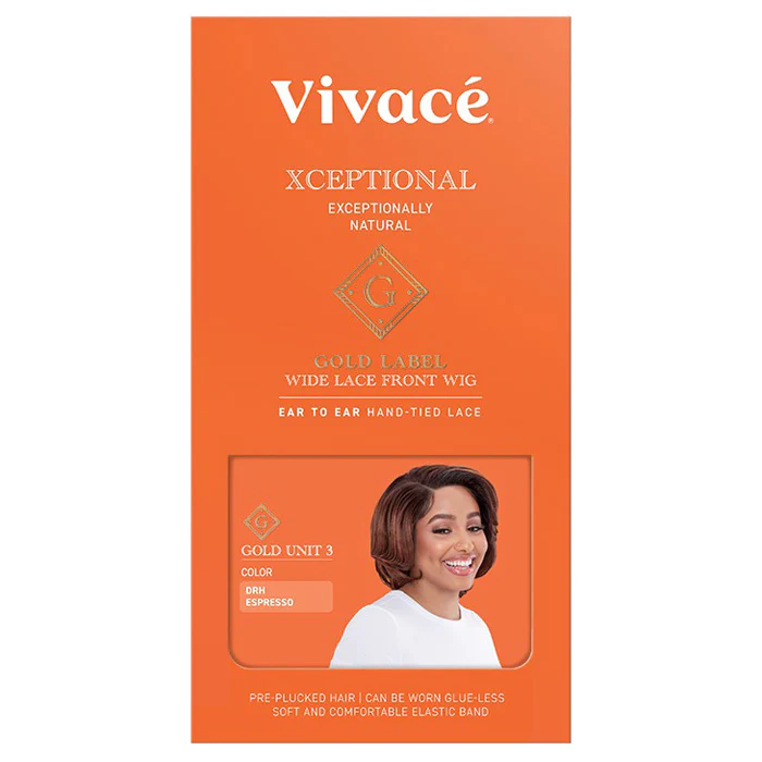 Vivace Xceptional Gold Label Wide Glueless Wavy Bob HD Lace Front Wig - GOLD UNIT 3 - Image 7