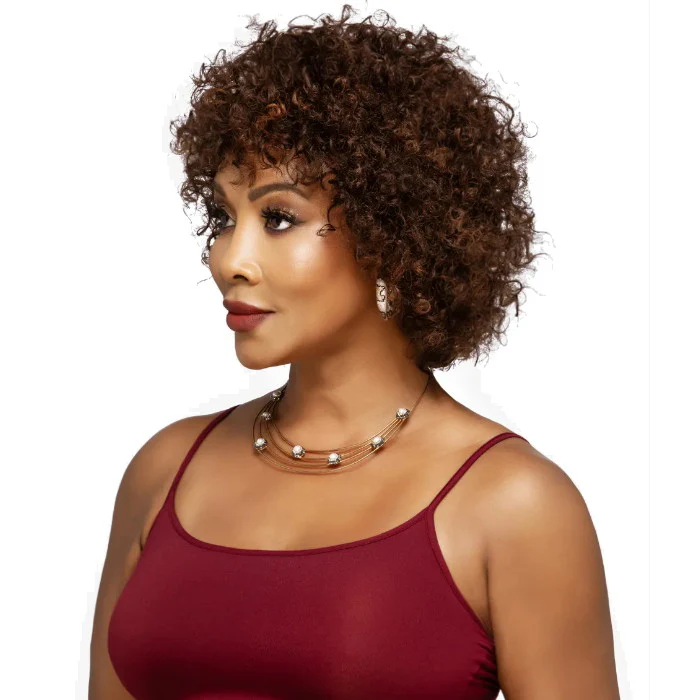 Vivica A Fox Human Hair Pure Stretch Cap Full Wig - HH BRITTA - Image 3