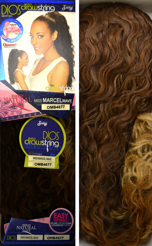 Zury Dios Drawstring Ponytail - MISS MARCEL WAVE - Image 3
