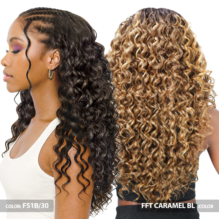 Zury Sis Chunky Glueless HD 13x5 Pre-Braided Lace Frontal Wig - WAYDA - Image 2
