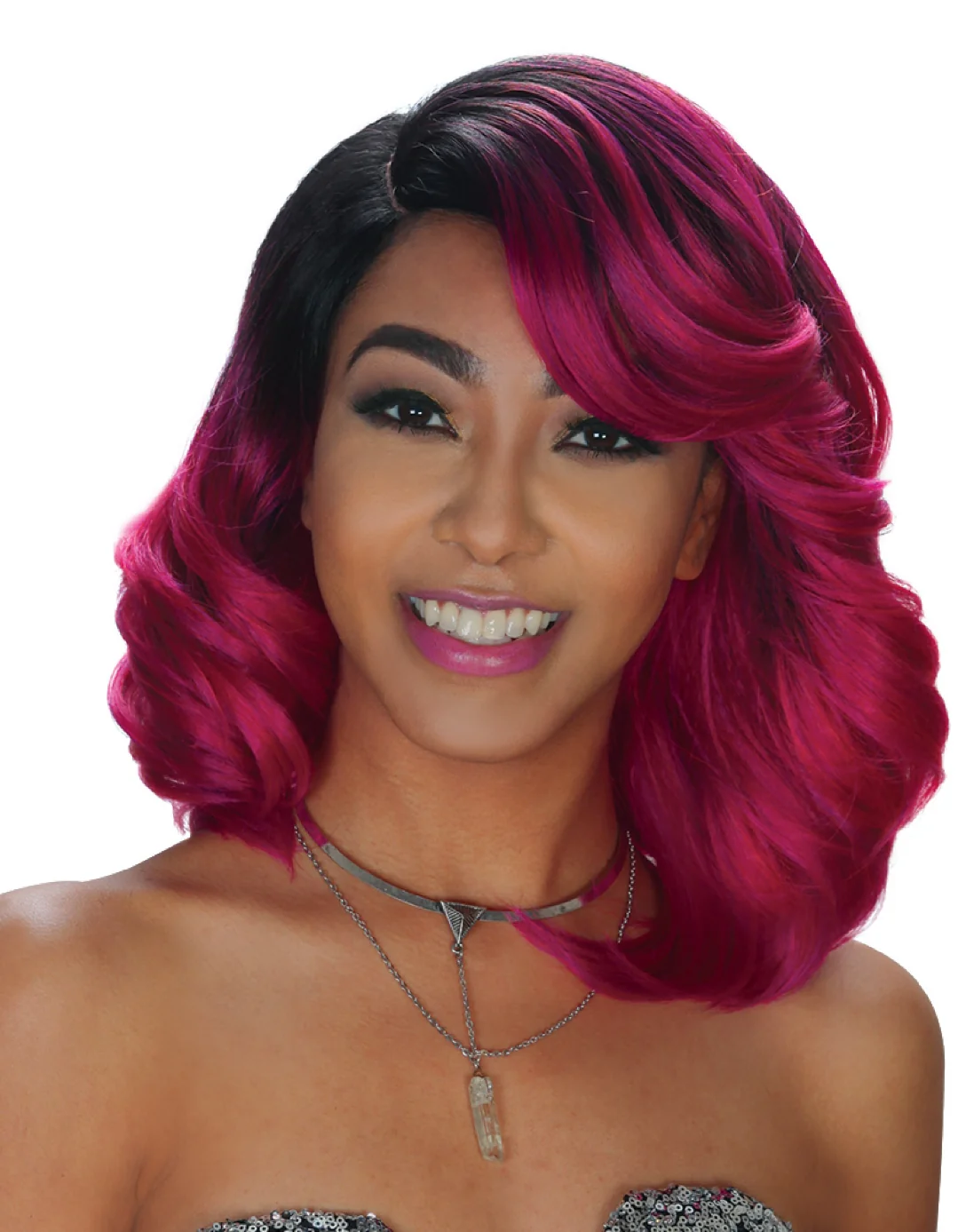 Zury Sis Diva Deep Lace C Part Wig DIVA H ASH - Image 2