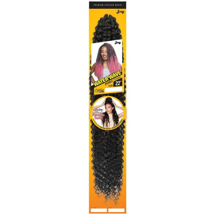 Zury Sis Double Strand Crochet Braid - WATER WAVE 22" - Image 3