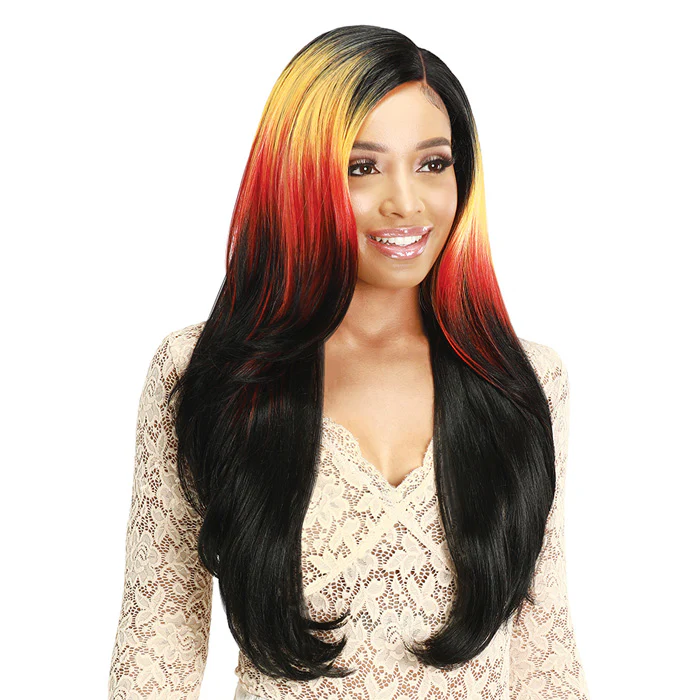 Zury Sis Layer Beam Colors 5" Deep HD Lace Front Wig - LF-PALI - Image 3
