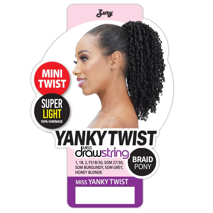 Zury Sis Miss Drawstring Braid Ponytail - YANKY TWIST - Image 2