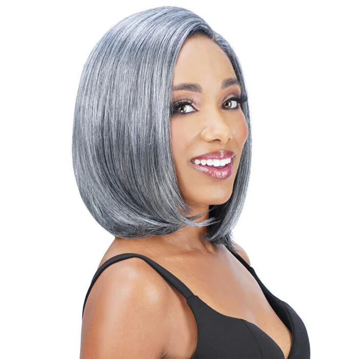 Zury Sis Ms.Wisdom Salt and Pepper Lace Part Wig - WISDOM 304 - Image 2