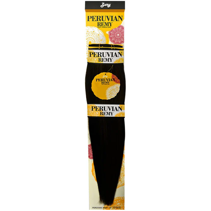 Zury Sis Peruvian Remy 100% Human Hair Weave - STRAIGHT 10-20"