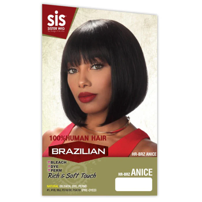 Zury Sis Rich & Soft Touch Brazilian 100% Remy Human Hair Wig HR-BRZ ANICE - Image 3
